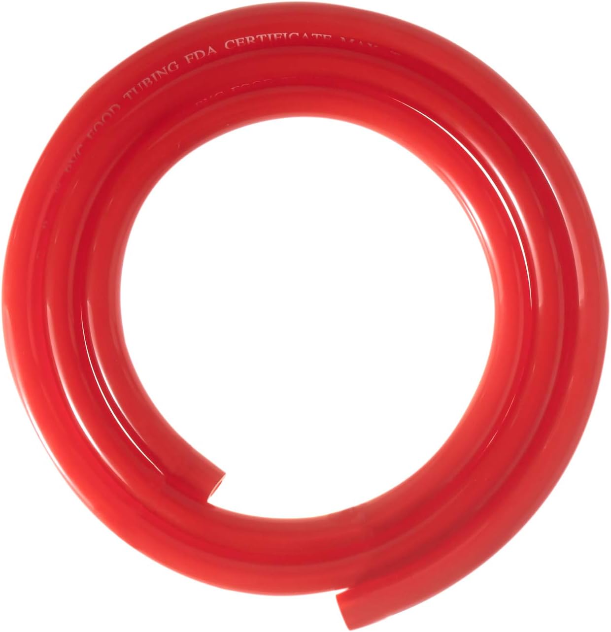 Red Gas Line Air Hose,Co2 Tubing Hose ID 5/16" OD 9/16" Length 25ft Kegerator Draft Beer Brew