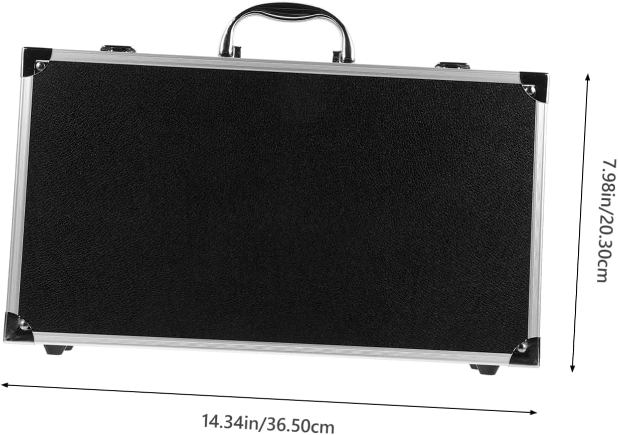 Mic Carrying Box for Microphone Holder Pack Portable Mic Case Organized Storage for Singing Minimalist Style