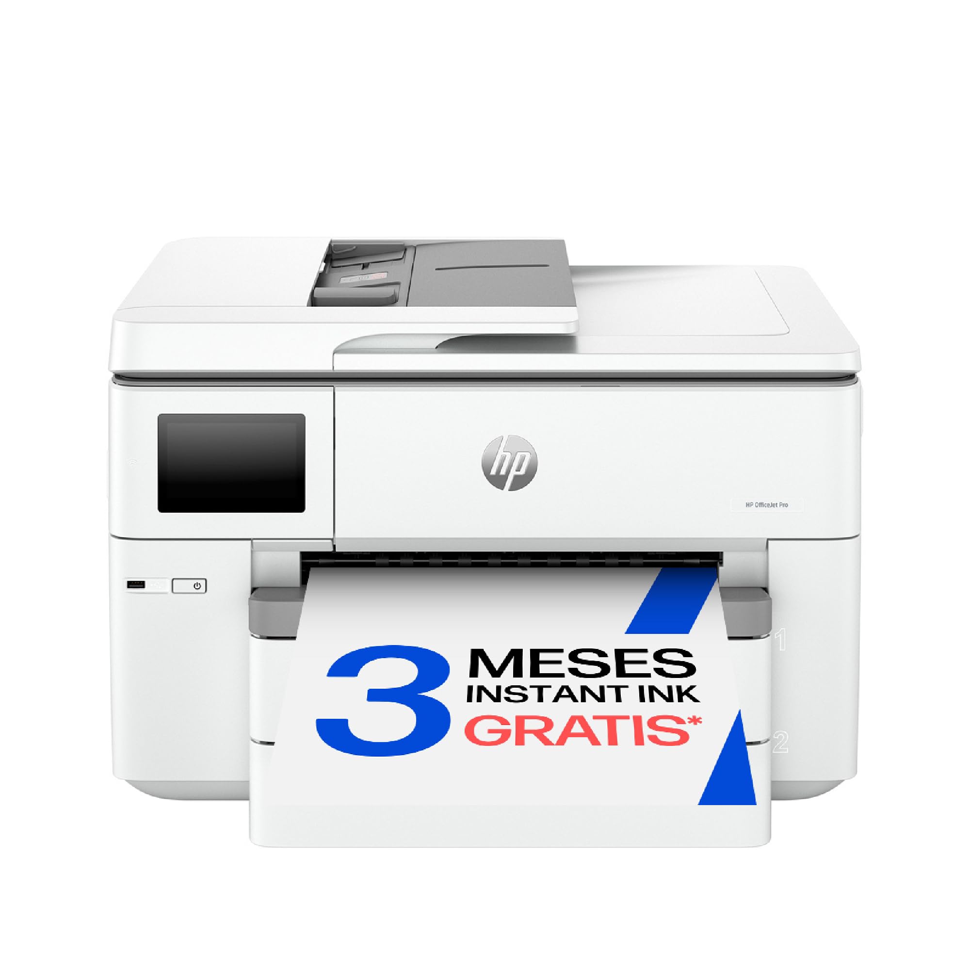 HP OfficeJet Pro 9730e - Impresora multifunción Profesional de Tinta, Imprime y escanea hasta Formato A3, Doble Bandeja y Doble Cara automática, Wi-Fi, 3 Meses de impresión Instant Ink