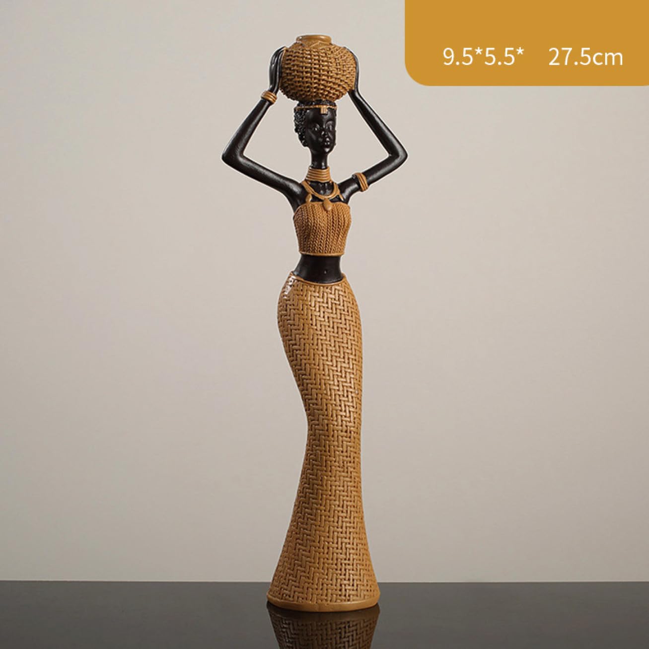 Amazon.co.jp: オブジェ インテリア アフリカ F モダン 女性 彫像