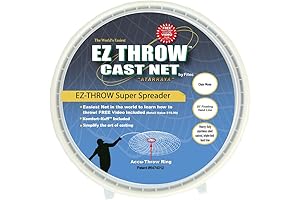EZ Throw 750 Cast Net - Ideal for Beginners and Experts