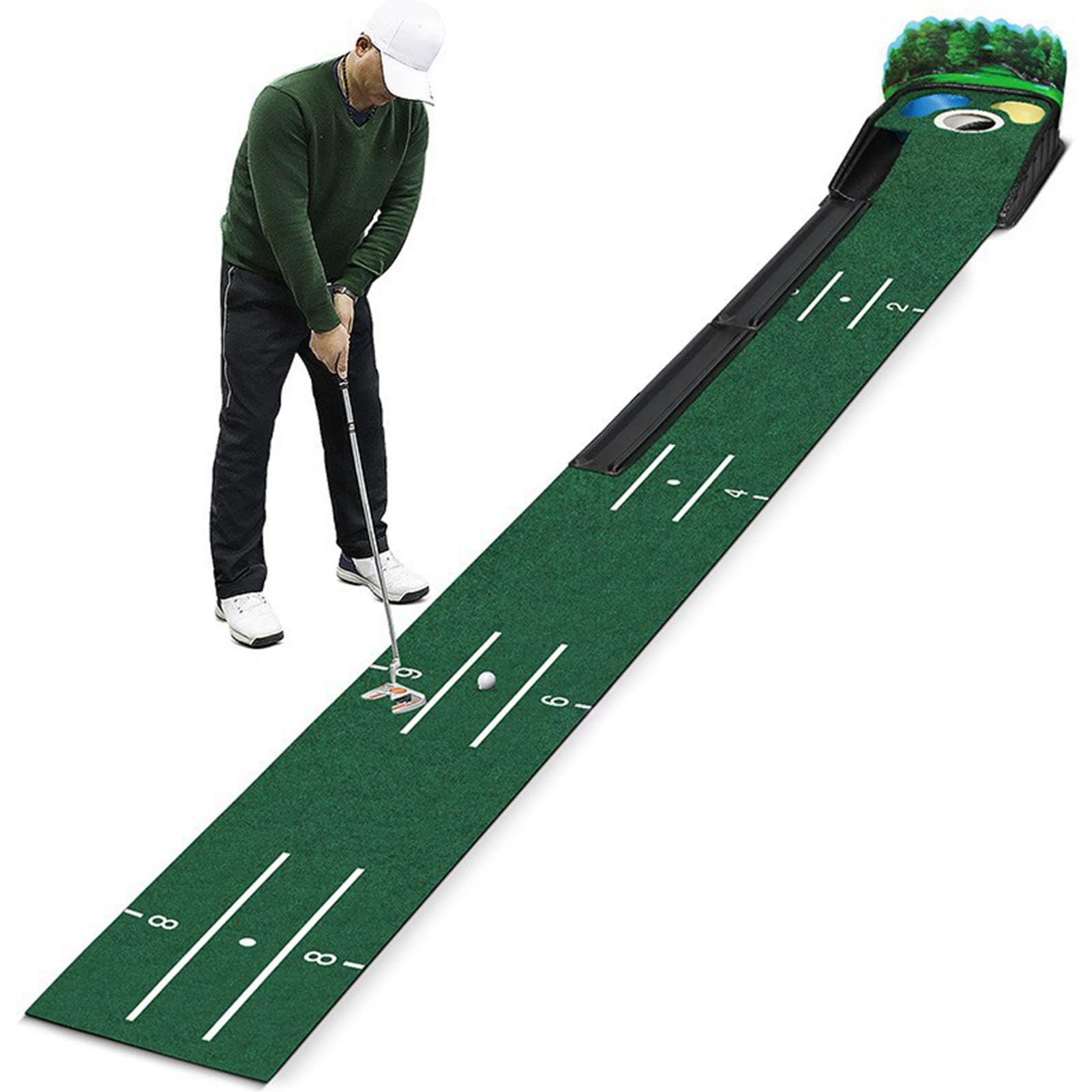 Putting Green en Interiores, Tech Indoor Golf Putting Green - Terciopelo