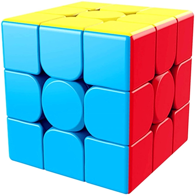 博克芬诺魔域美龙无贴纸三阶魔方教育玩具