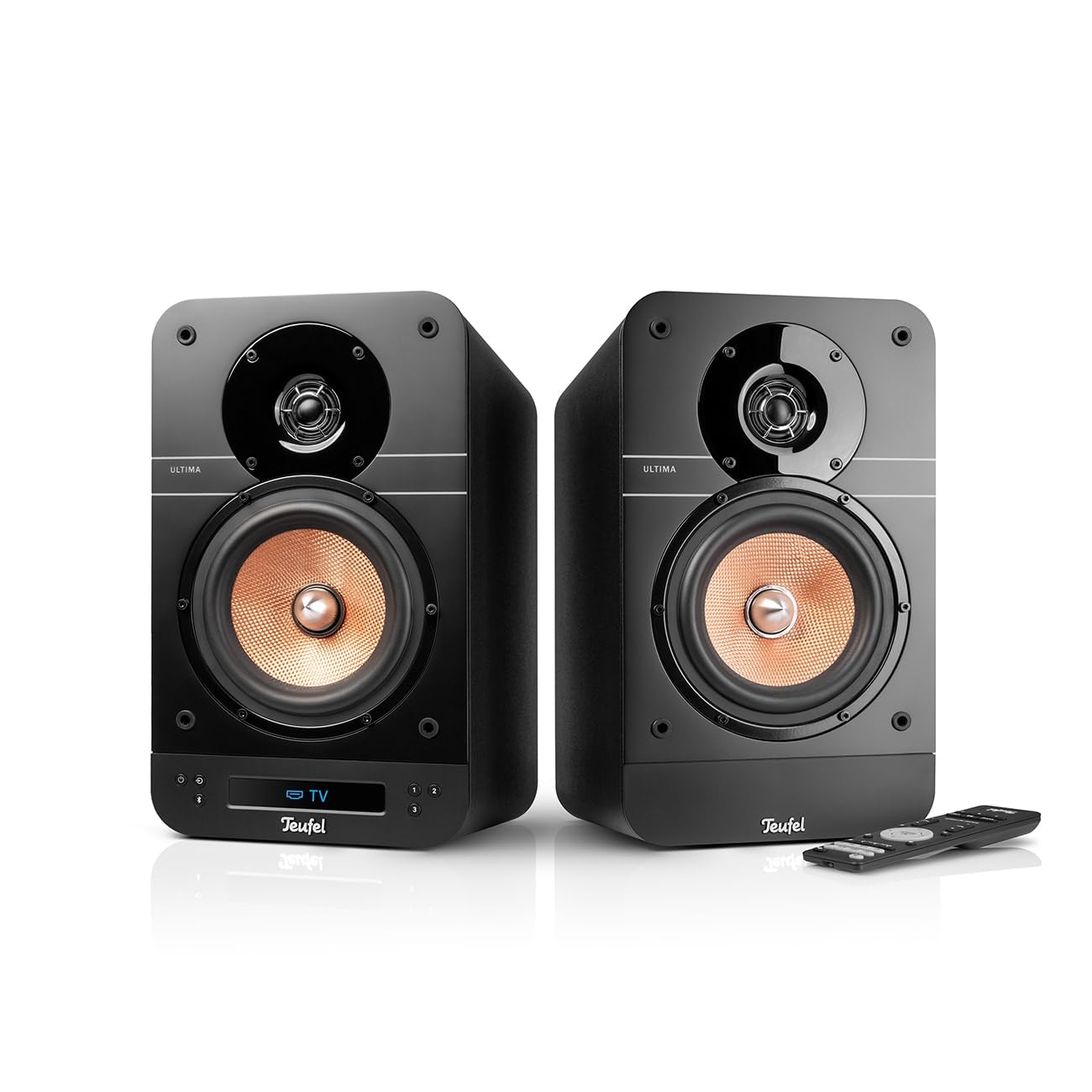 Teufel Ultima 25 Aktiv | Aktive Regallautsprecher mit integriertem AV-Receiver