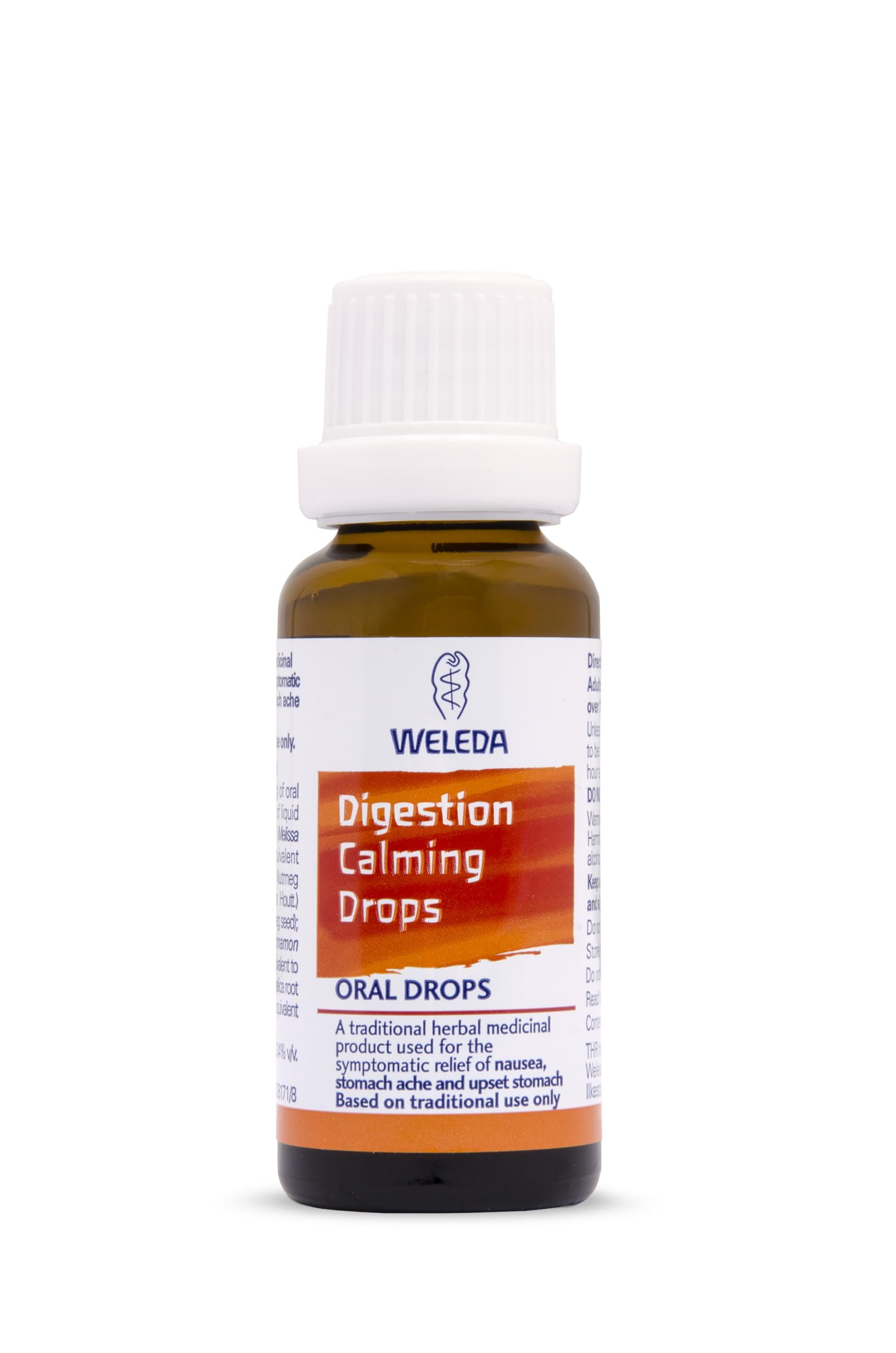 WeledaDigestion Calming Drops, Nausea, Stomach Ache & Cramps, Upset Stomach, Traditional Herbal Medicinal Product, Vegan, 25ml