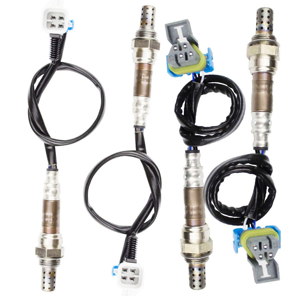 4PCS Oxygen O2 Sensor for 2007-2008 GMC Acadia 3.6L; 2008 Buick Enclave 3.6L Upstream + Downstream-image-21