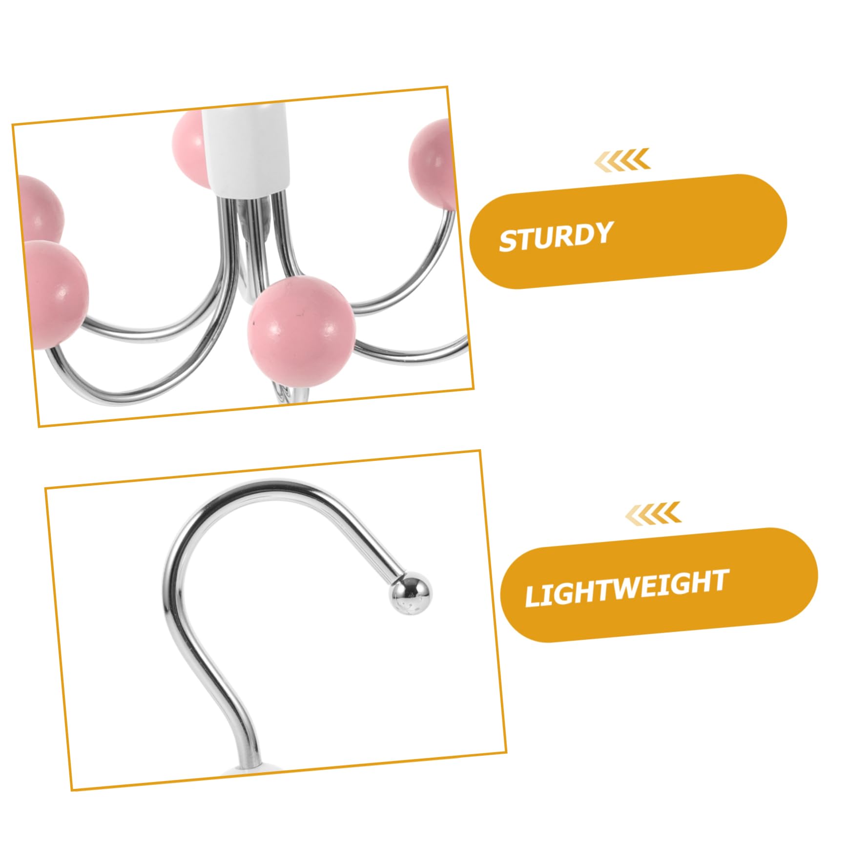 IWOWHERO Closet Belt Organizer Rotating Multi Hook Hanger for Bra Tie Scarf Purse Saves Storage Space