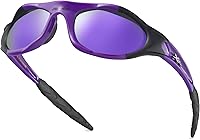 Vista 29 de X LOOP Youth Sports Polarized Sunglasses for Boys Kids Teens Age 8-16 Baseball Wrap Around UV400 Glasses