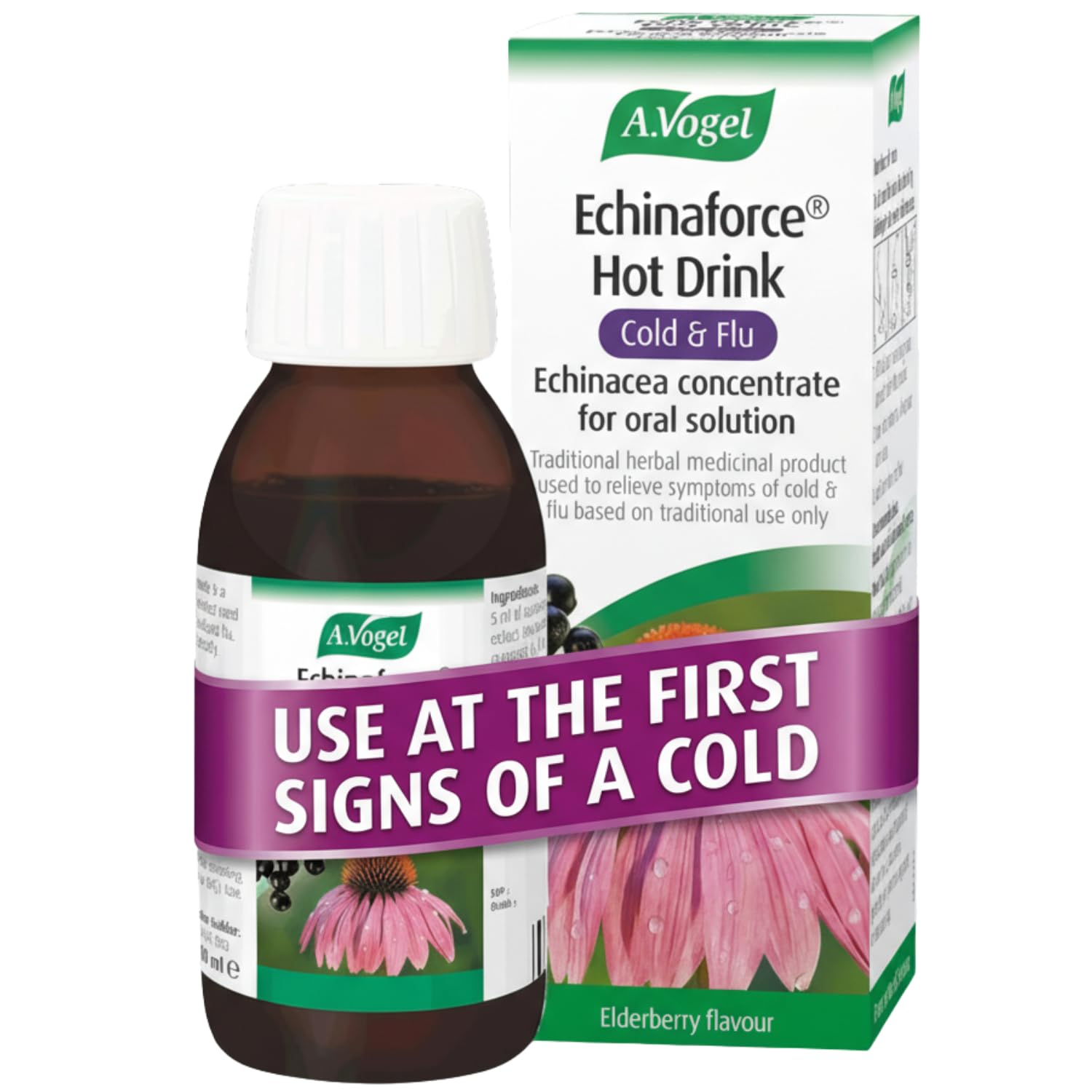 A.Vogel Echinaforce Hot Drink | Cold & Flu Echinacea Concentrate