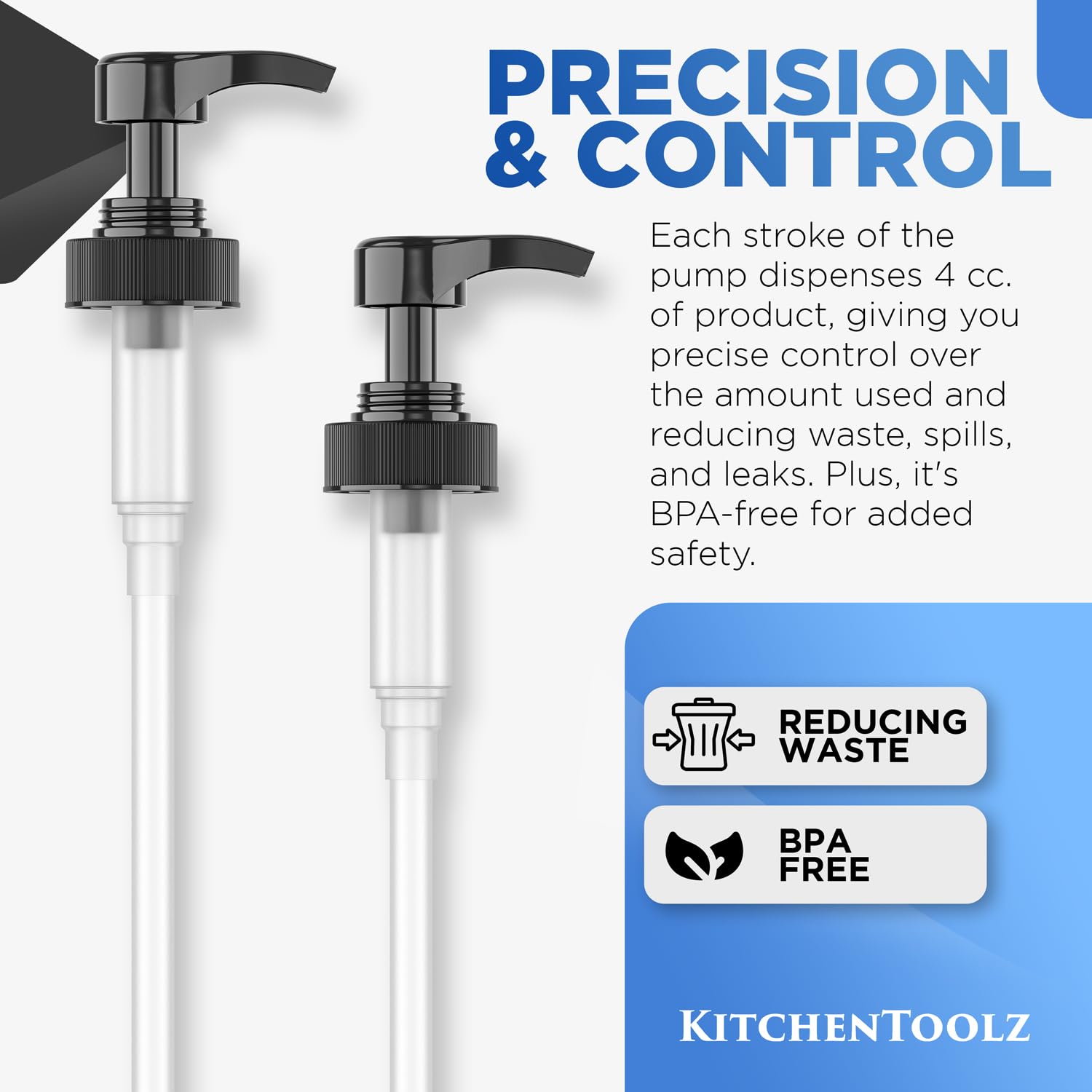 HEALEEP Pichet Réutilisable 3L Avec Pompe Bidon à Pour Gel Shampoing Et