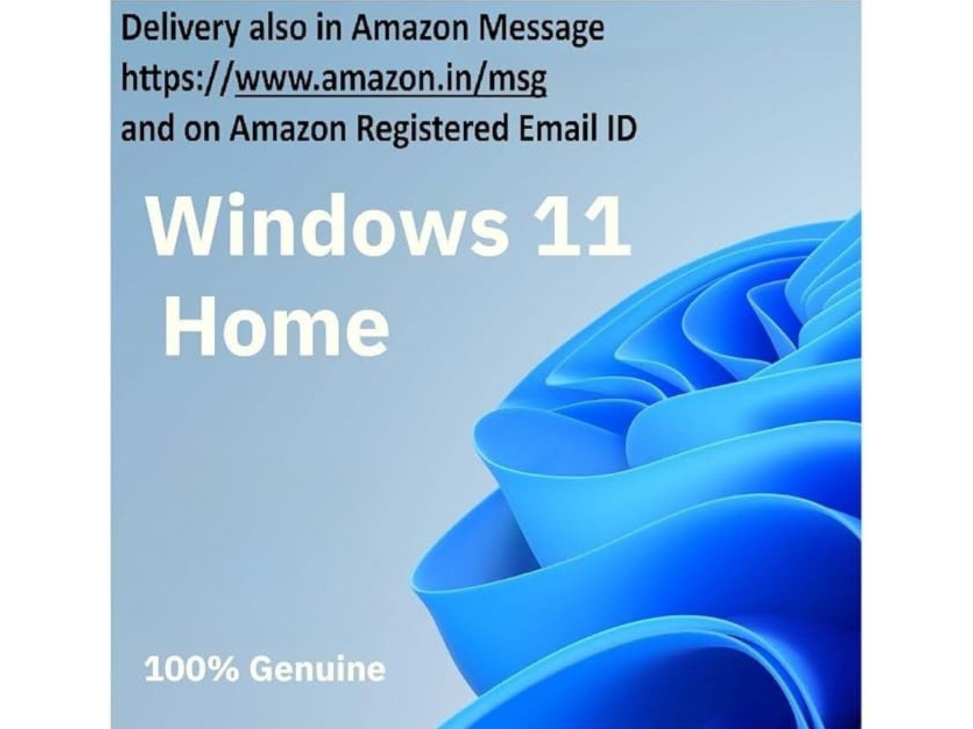 Win 11 Home Edition Lifetime License Key Only & Updates | 1 User