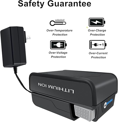 Miniatura 3 de Remate Cargador de repuesto para todas las baterías Hoover ONEPWR de iones de litio con luces indicadoras LED intermitentes, adecuado para batería