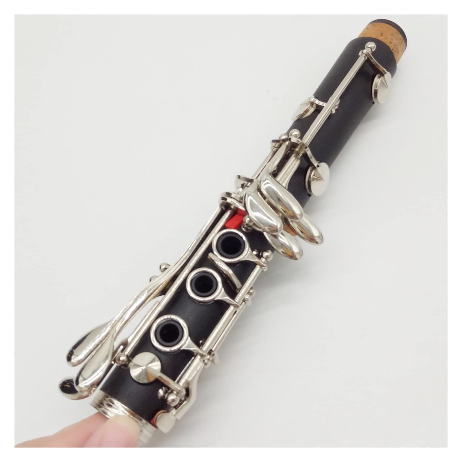 Clarinete De Resina ABS Mate, Clarinetes De Baquelita, Boquilla BB Intermedia, Estuche Incluido 4C Estudiantes Clarinete