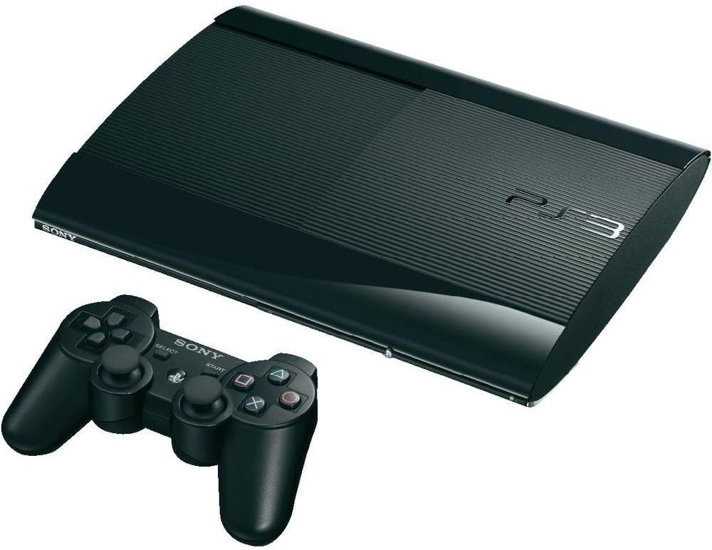 Sony Playstation 3 Super Slim Console 500GB with Wireless Dualshock 3 Controller