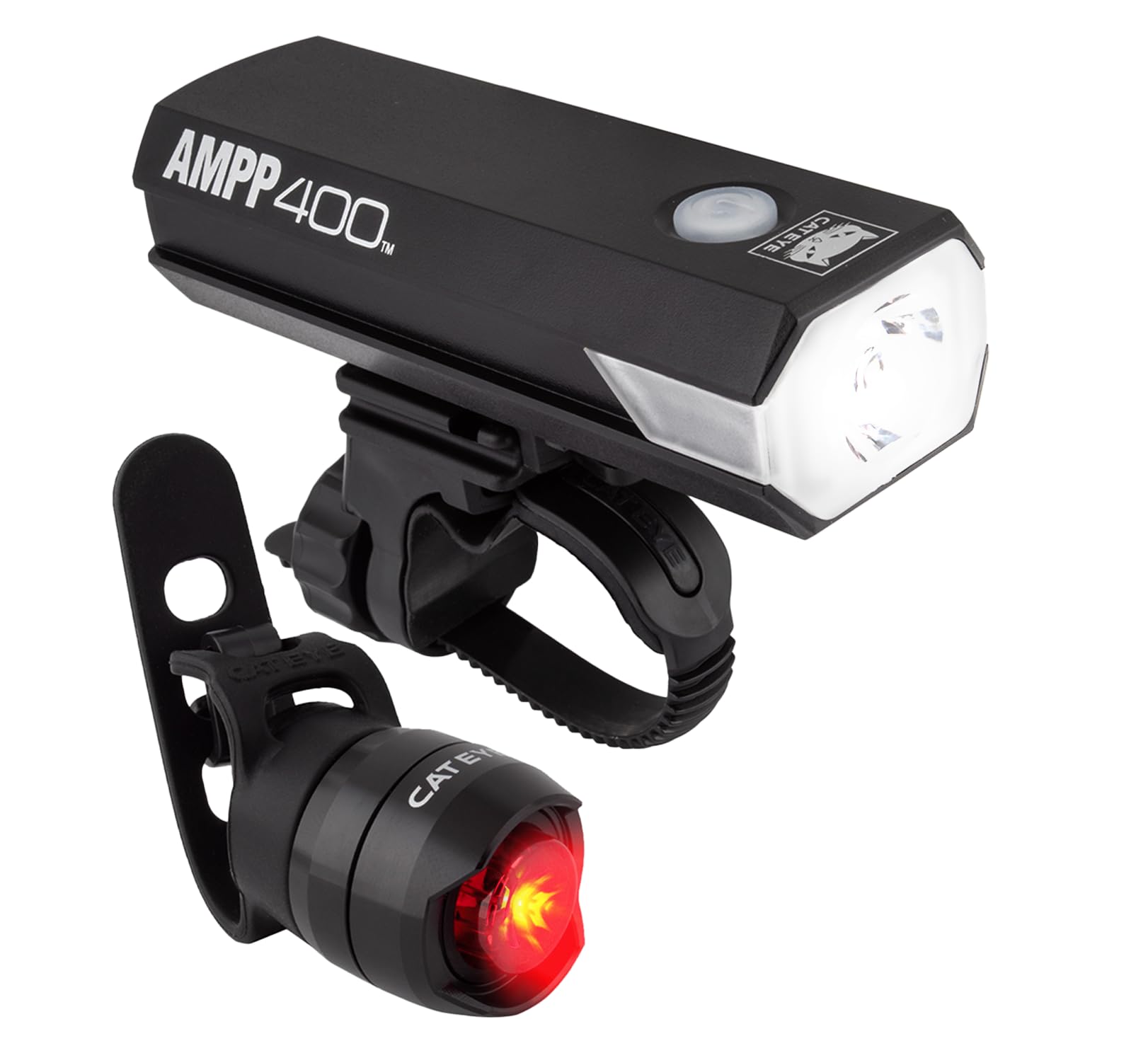 Amazon.com : CATEYE AMPP400 & ORB-RC Bike Light Set – USB