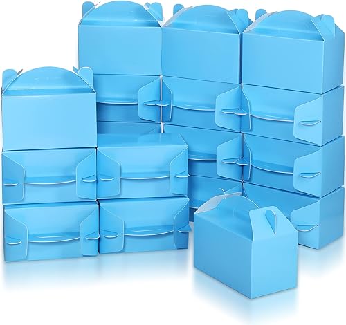 Miniatura 8 de 36 cajas de recuerdo de fiesta, dulces y galletas, cajas de dulces, cajas de dulces, cajas de regalo de cartón, 5.9 x 3.5 pulgadas para niños,