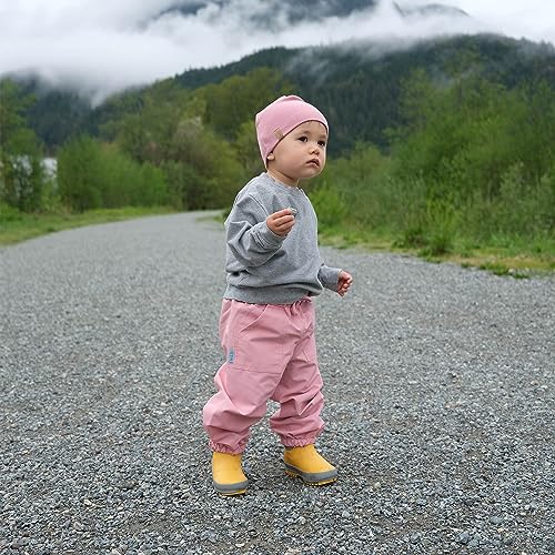 Image of JAN & JUL Waterproof Rain Pants for Girls, Lightweight and Breathable