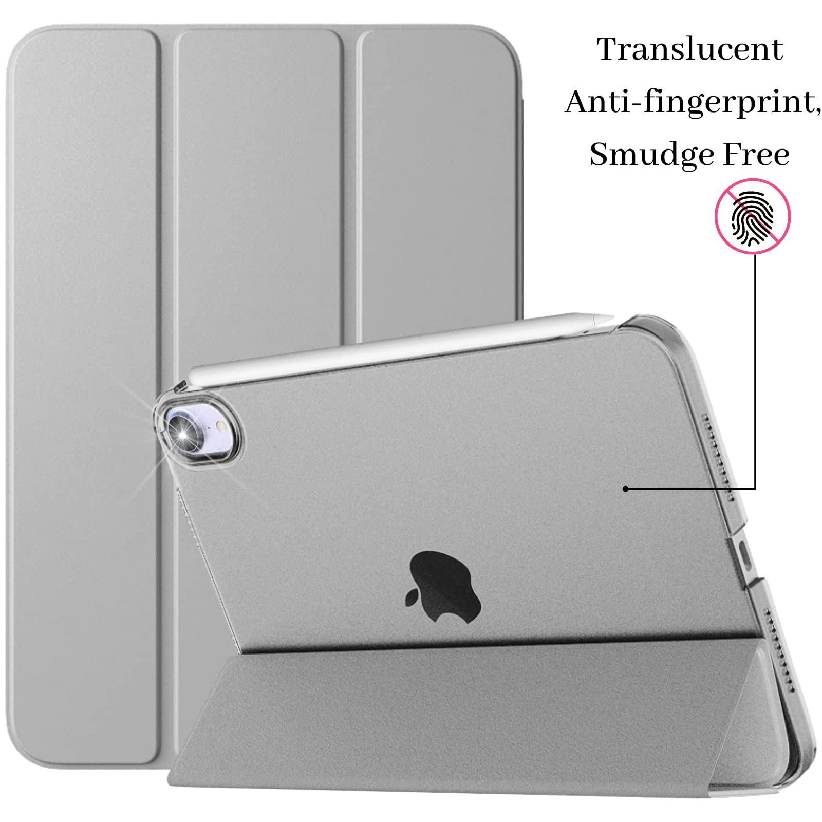 Case For IPad Mini 7 A17 Pro 2024 /iPad Mini 6 2021 Case 8.3", UUcovers Trifold Stand Smart Hard Back Shell Lightweight Cover For IPad Mini 7th/6th Generation [Auto Wake/Sleep], Starry - View #8