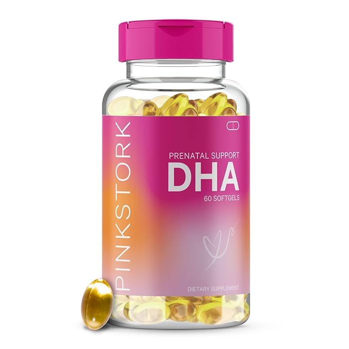Buy Pink Stork DHA Prenatal DHA Multivitamin, Enhances Baby’s Brain