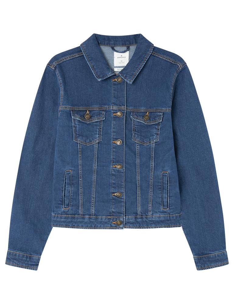 SPRINGFIELD Women's Jacket Blue XS