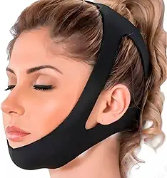 Máscara Faixa Anti Ronco Unissex – Ajustável, Confortável e Ergonômica para Sono Tranquilo e Apneia Leve