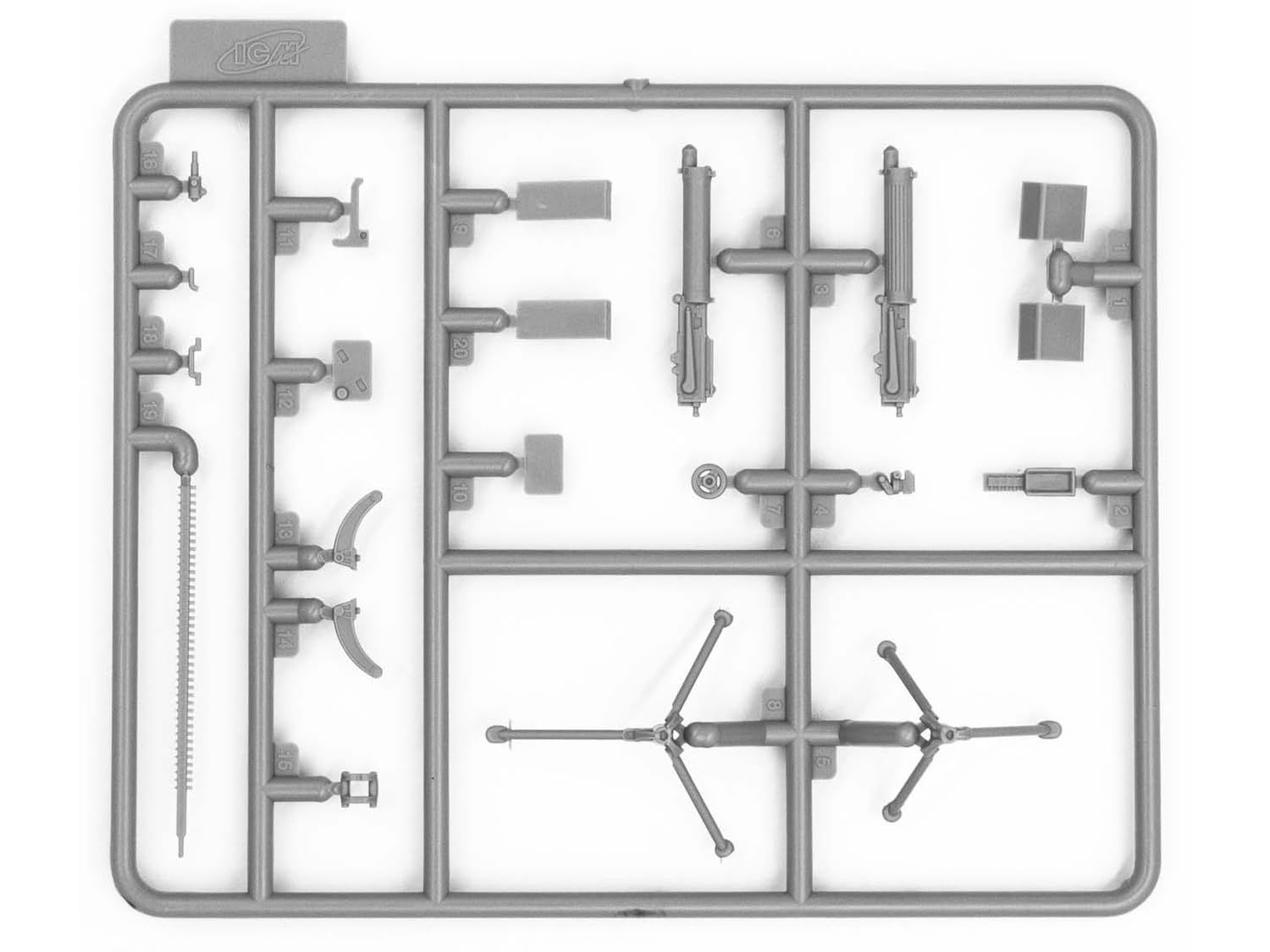 ICM ICM35669-1:35 Modell T RNAS Panzer Auto