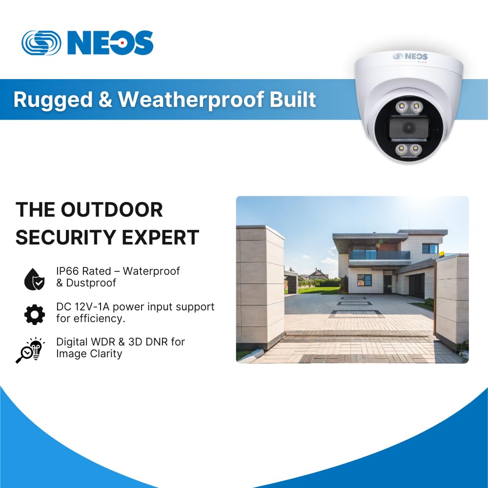 Buy S NEOS Plus Smart Security 4G 3MP Dome Camera All Time Color