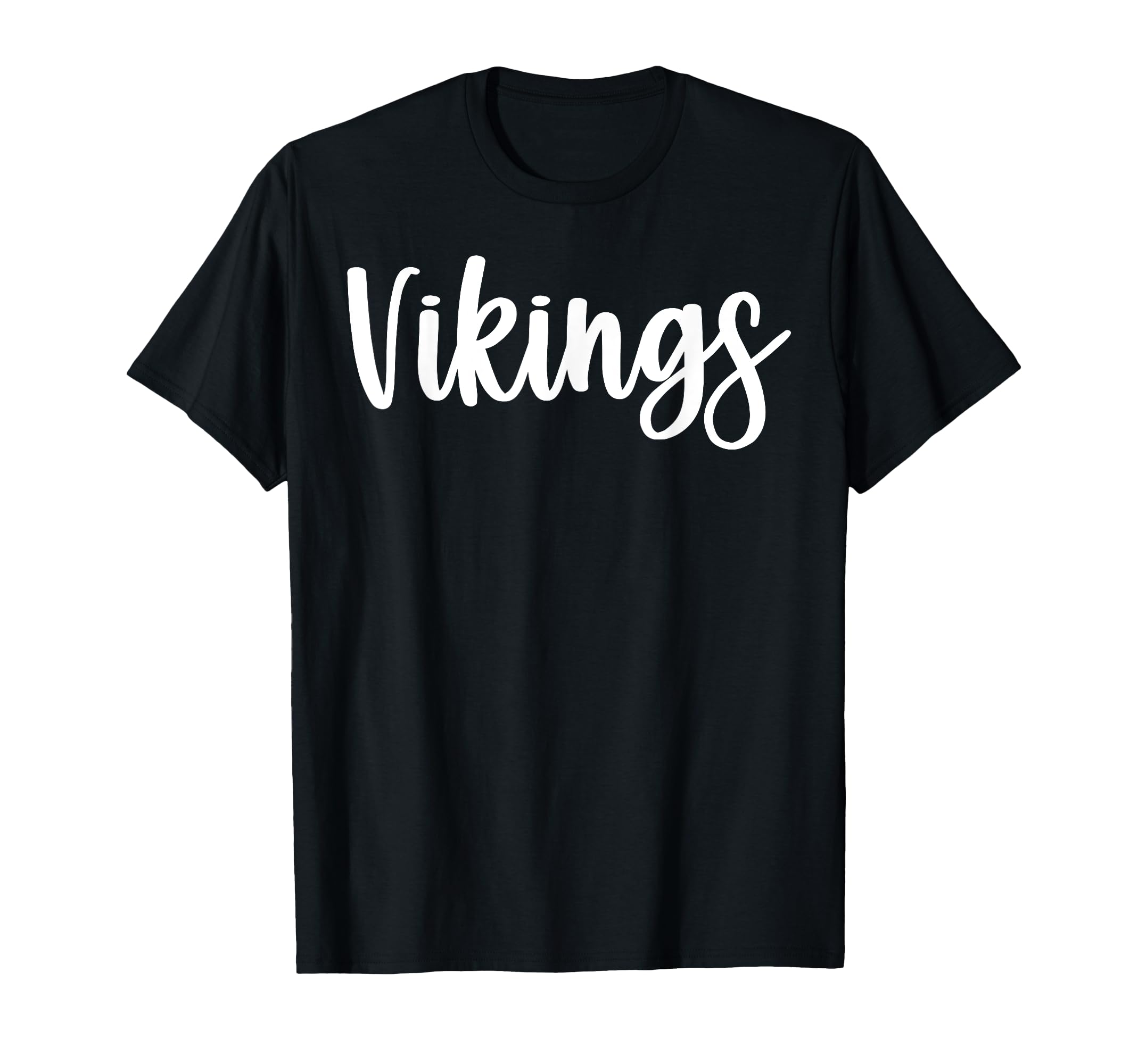 Vikings School Spirit Team Mascot Game Night T-Shirt