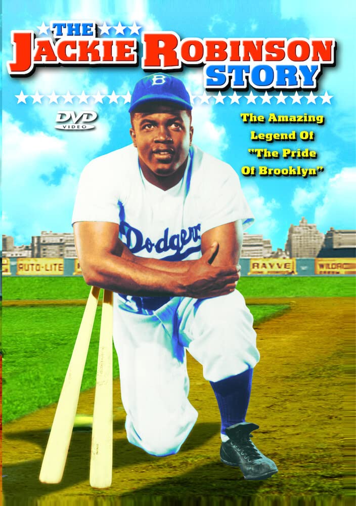 Jackie Robinson Story 1960 Region 1 DVD cine clásico deportivo americano