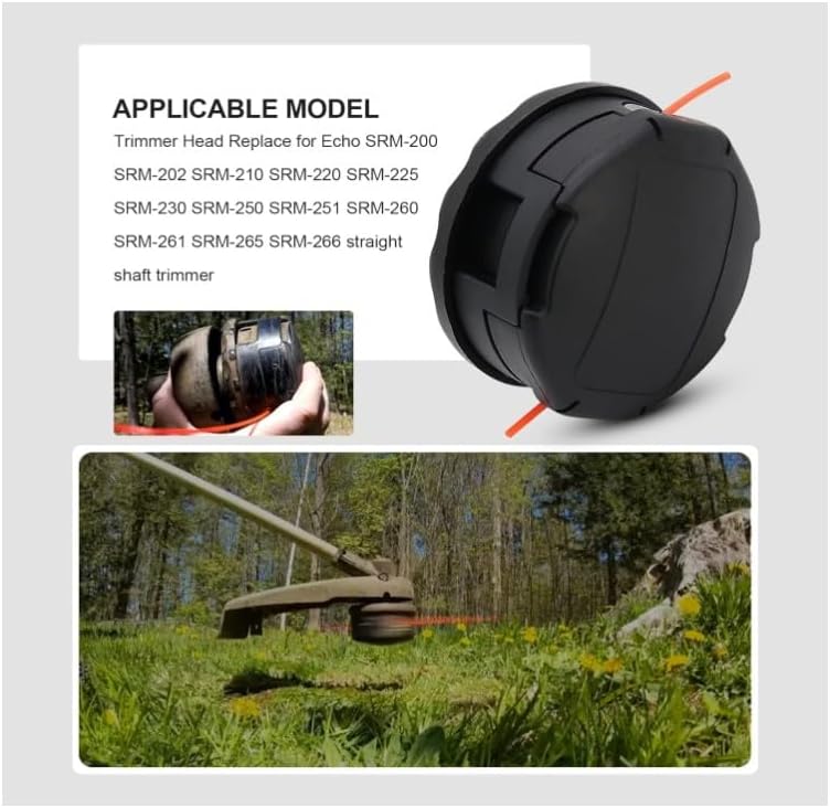 Miniatura 5 de SRM-225 Cabezal de recortadora para alimentación de velocidad de eco SRM225 SRM210 SRM2100 SRM200 SRM230 SRM250 SRM265 SRM266 SRM280 se adapta a