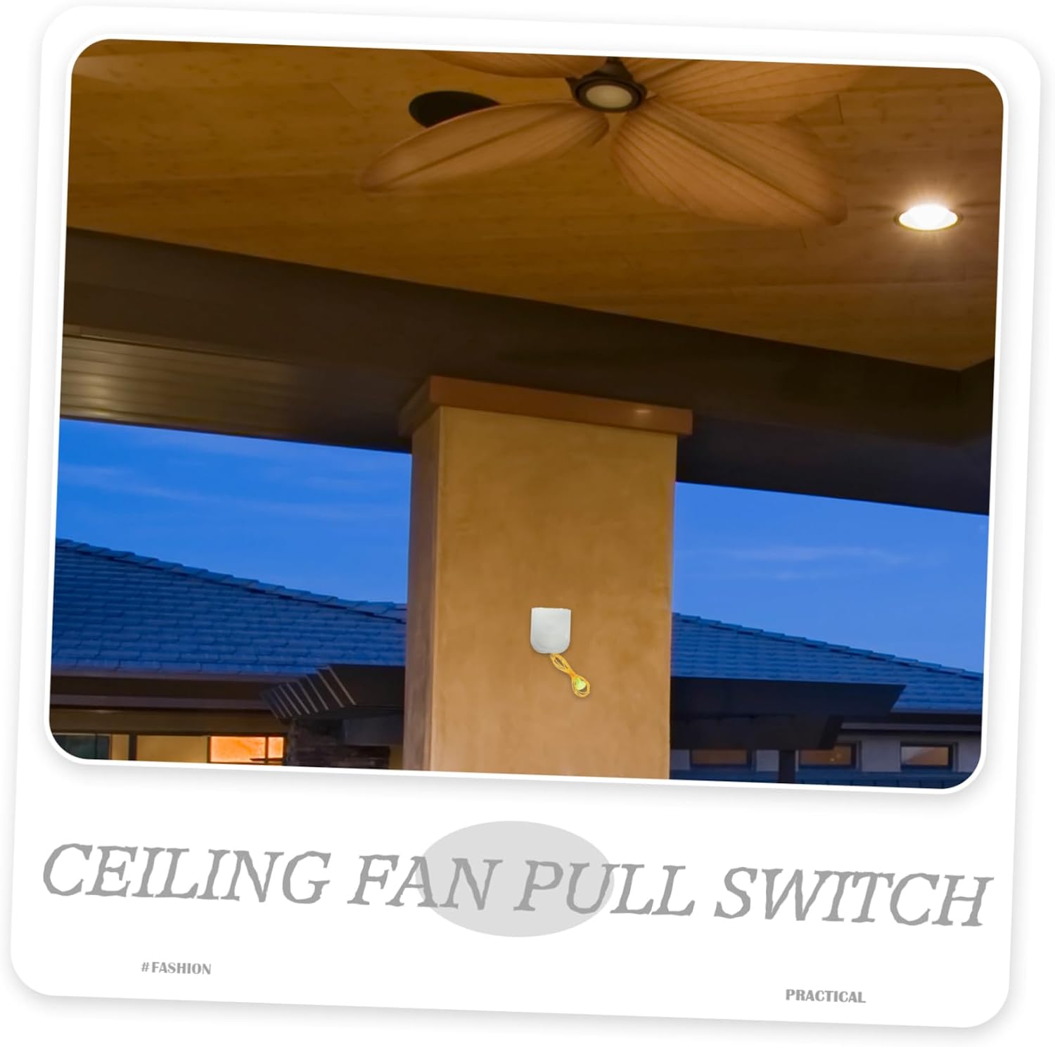 Pull Chain Switch Plastic 5pcs for Lamp and Ceiling Fan