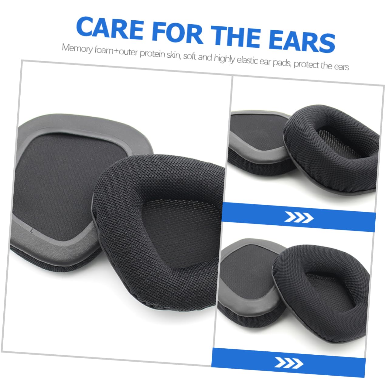 Tofficu 5 Paia Cuscinetti per Cuffie Compatibili Ricambio Auricolari Design Ergonomico e Facile Installazione Comfort e Durabilità Ottimali Cuscini Cuffie