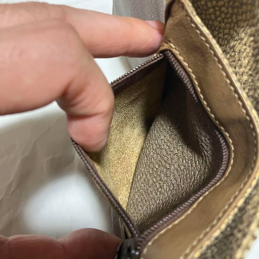 Amazon.co.jp: BORBONESE ボルボネーゼ うずら柄 三つ折り財布