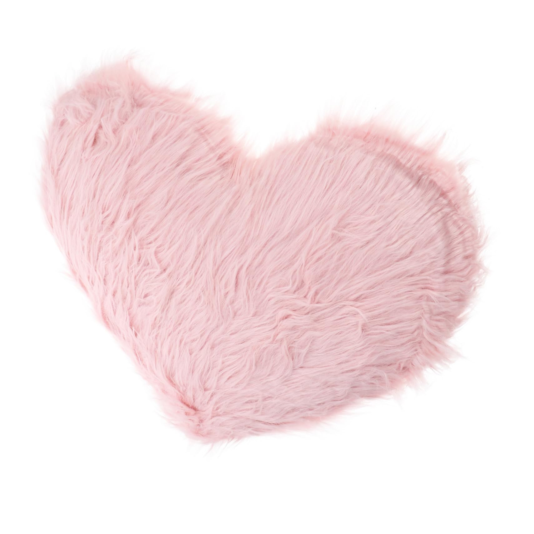 Coussin cœur peluche doux pour créer une ambiance chaleureuse et réconfortante dans votre salon