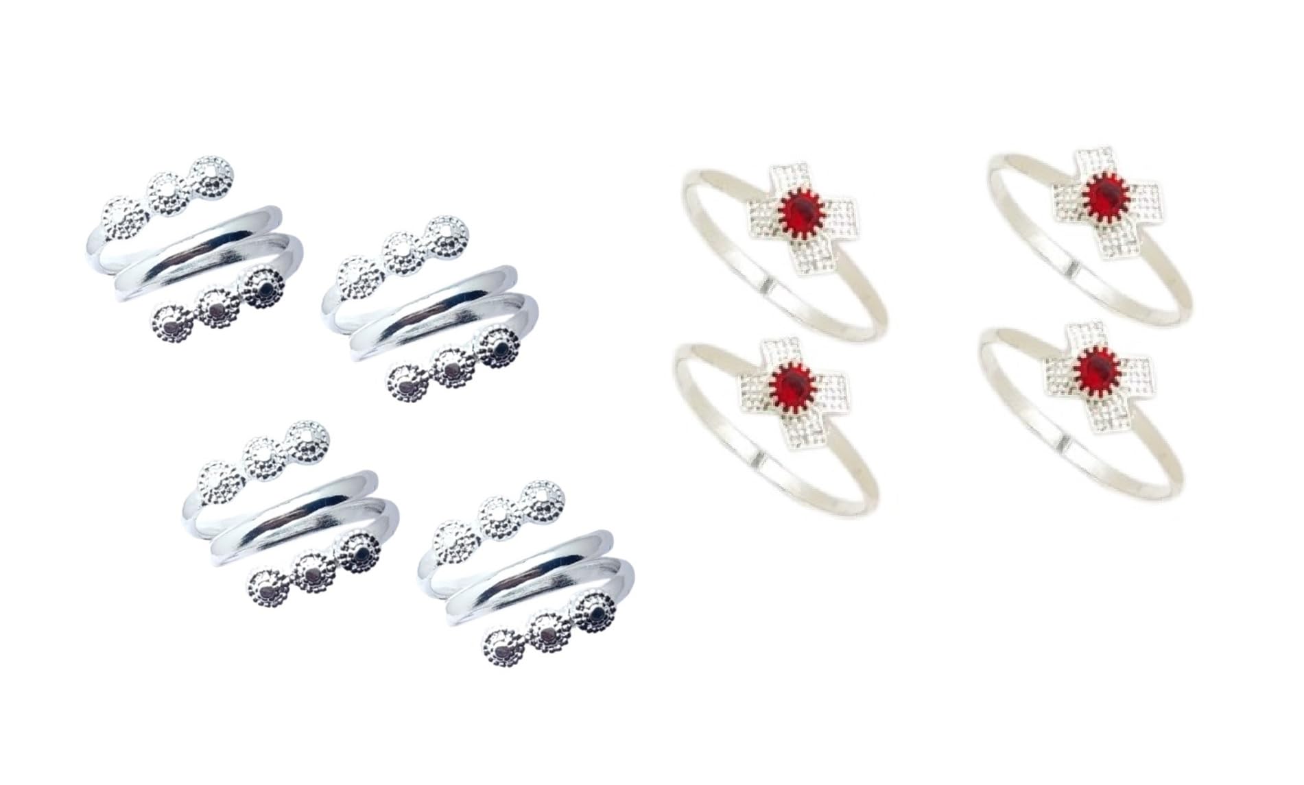 kamada creations Kamada's Designer colorful Toe ring-picture-48