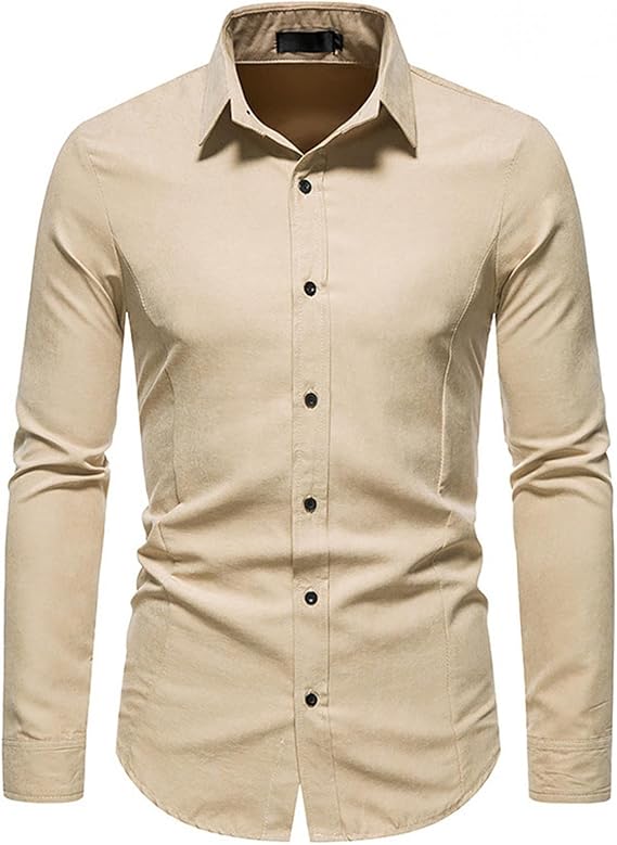 Amazon ワイシャツ メンズ グレー 速乾 ブラウス おしゃれ Tシャツ ファッション ドレスシャツ 無地 通気 カットソー ストレッチ 長袖 細身 シャツ オールシーズン ボタンダウン ビジネス ポロシャツ ビジネスワイシャツ Aguleaph シャツ 通販