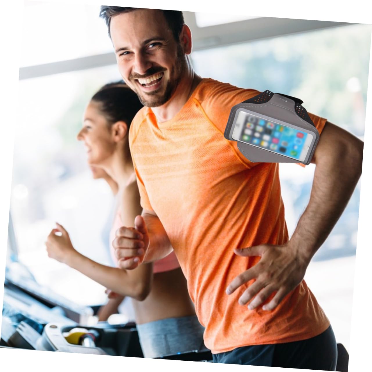 Uonlytech 3piezas Deportivo para Teléfono Móvil Soporte para Correr y Actividades Al Aire