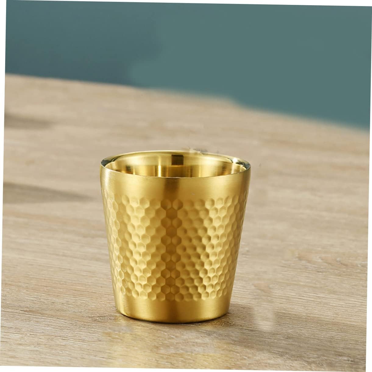 Didiseaon 4pcs Stainless Steel Shaving Bowl Design for Easy Foaming for Home Barber Shops and Salons Capacity for Quick Lathering