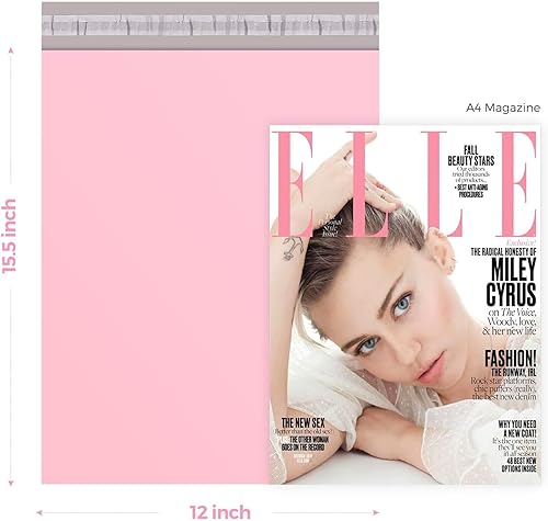 Miniatura 74 de Metronic Sobres de polietileno de 14.5 x 19 pulgadas, 100 unidades, bolsas de envío adhesivas fuertes para ropa, sobres de envío grandes