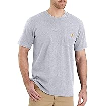 Carhartt Workwear Pocket T-Shirt S, S – Baumwoll T-Shirt,heather grey 034, L