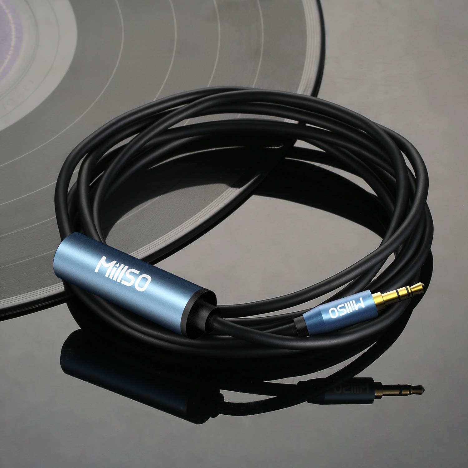 Cavo Y Splitter 6.35 Mm TRS Stereo A Doppio TS Mono - 50 Cm, Connettori Oro, Per Audio Professionale - Foto 12