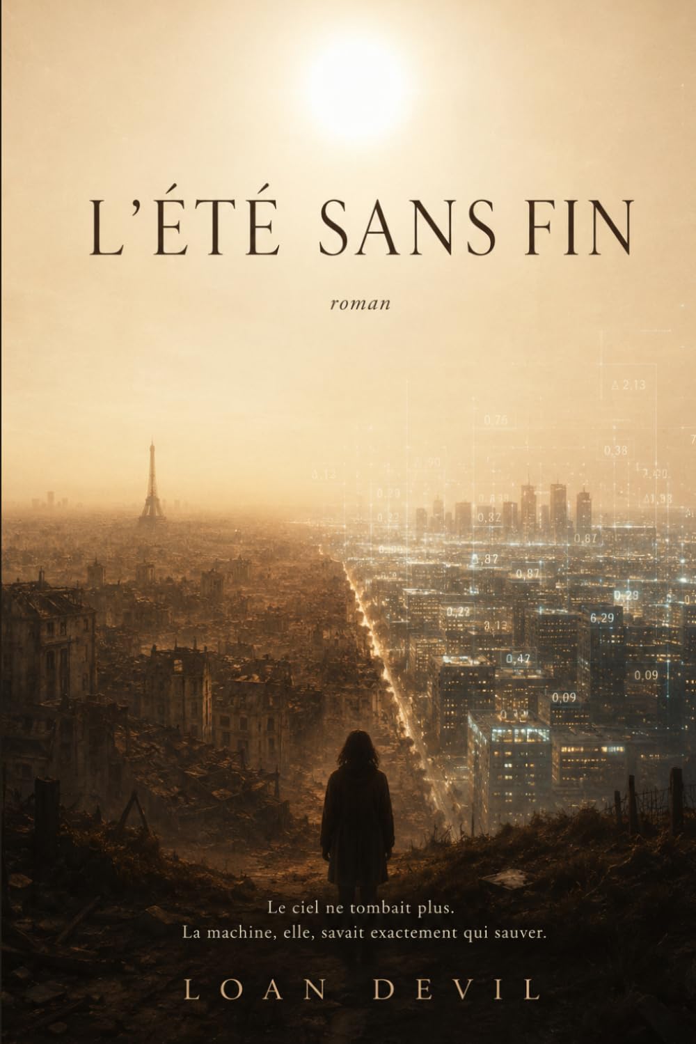 L'Été sans fin: Quand une intelligence artificielle décide qui mérite de vivre - thriller d'anticipation - dystopie climatique - gestion de la canicule en France - roman