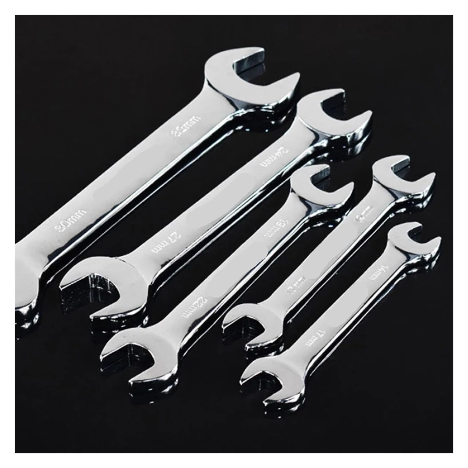 ZXYZXYZZ Open End Wrench Tool Combination Wrench Hex Spanner Wrench For Hex Nuts(8mm-10mm)