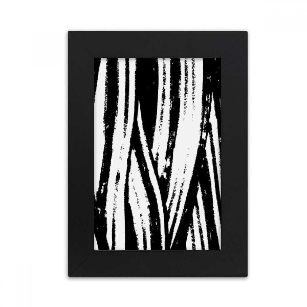 Cadre photo noir 10.2x15.2cm bureau style peinture d'art