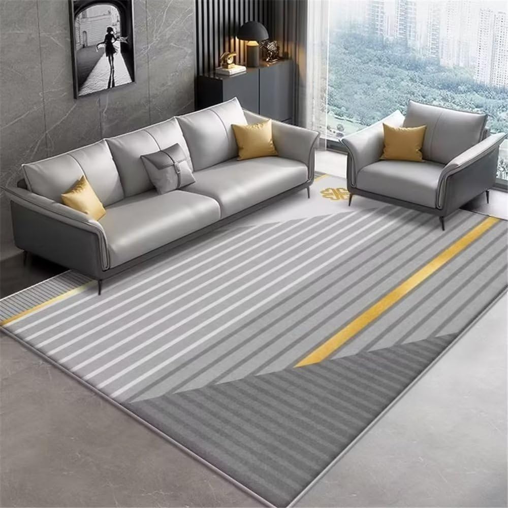 Tapis plancher antidérapant gris 100x200cm pour sécuriser le sol d'une chambre d'enfant