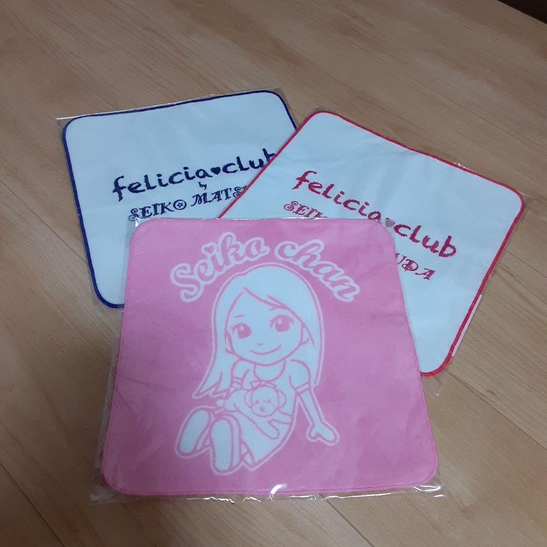 松田聖子さんfelicianclub ストライプハートタオル他【５点まとめ売り】 松田聖子さんfelicianclub ストライプハートタオル他【5点