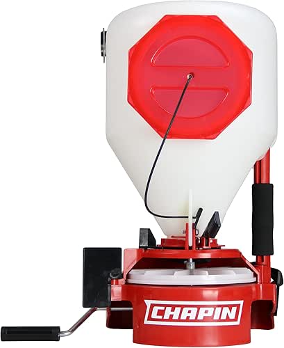 Chapin 8700A 35-Pound Capacity Chest Mounted Spreader with Easy Fill