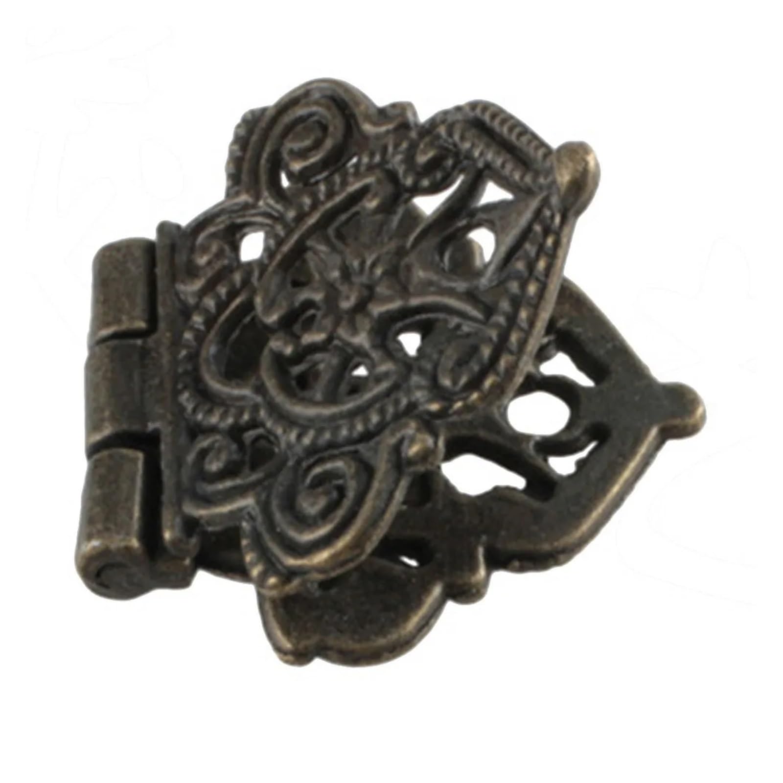 Charnière ancienne en cuivre pour créer un coffret à bijoux ou souvenir unique