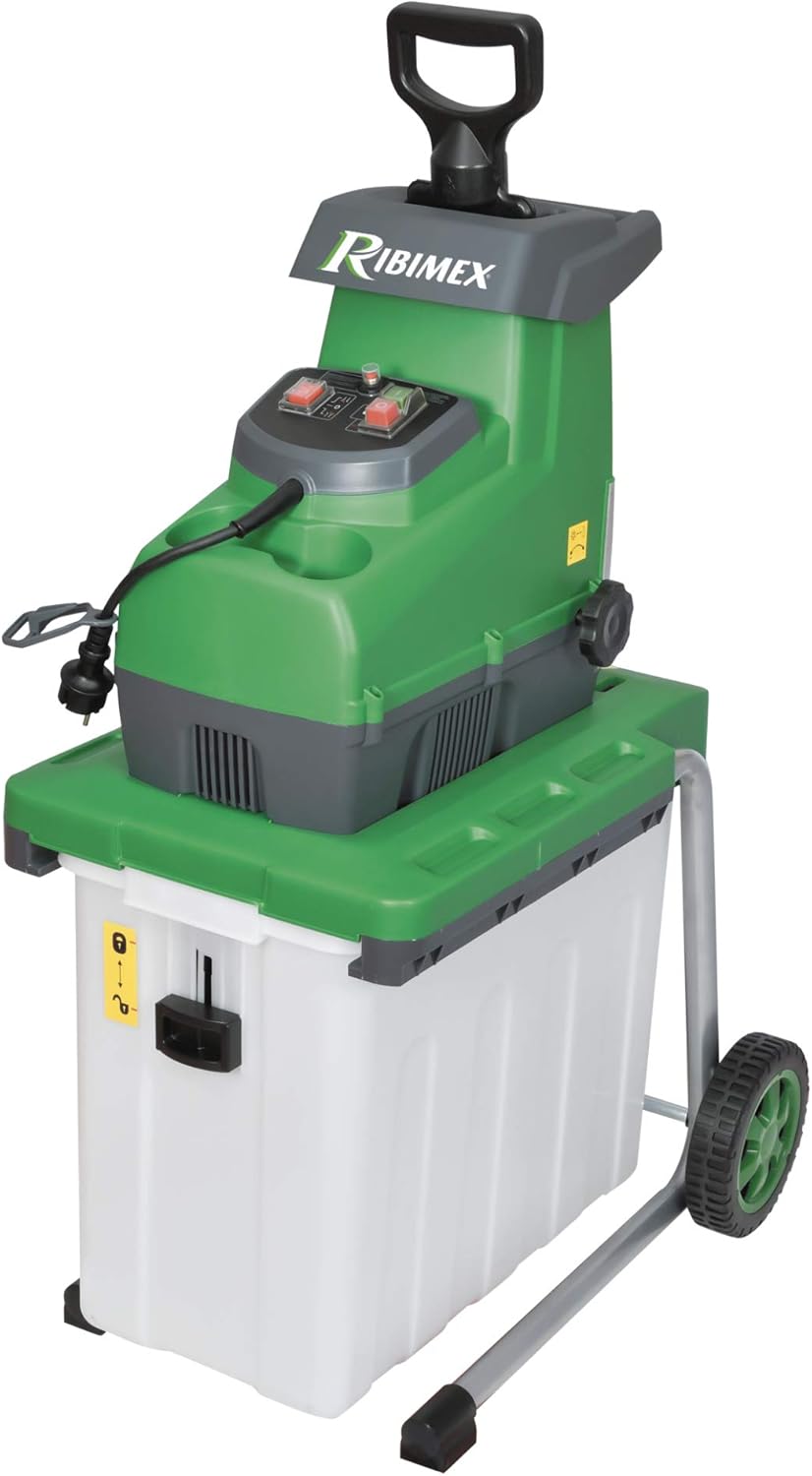RIBILAND prbvb2800 BIOTRITURATORE eléctrico, 2800 W, Verde/Gris