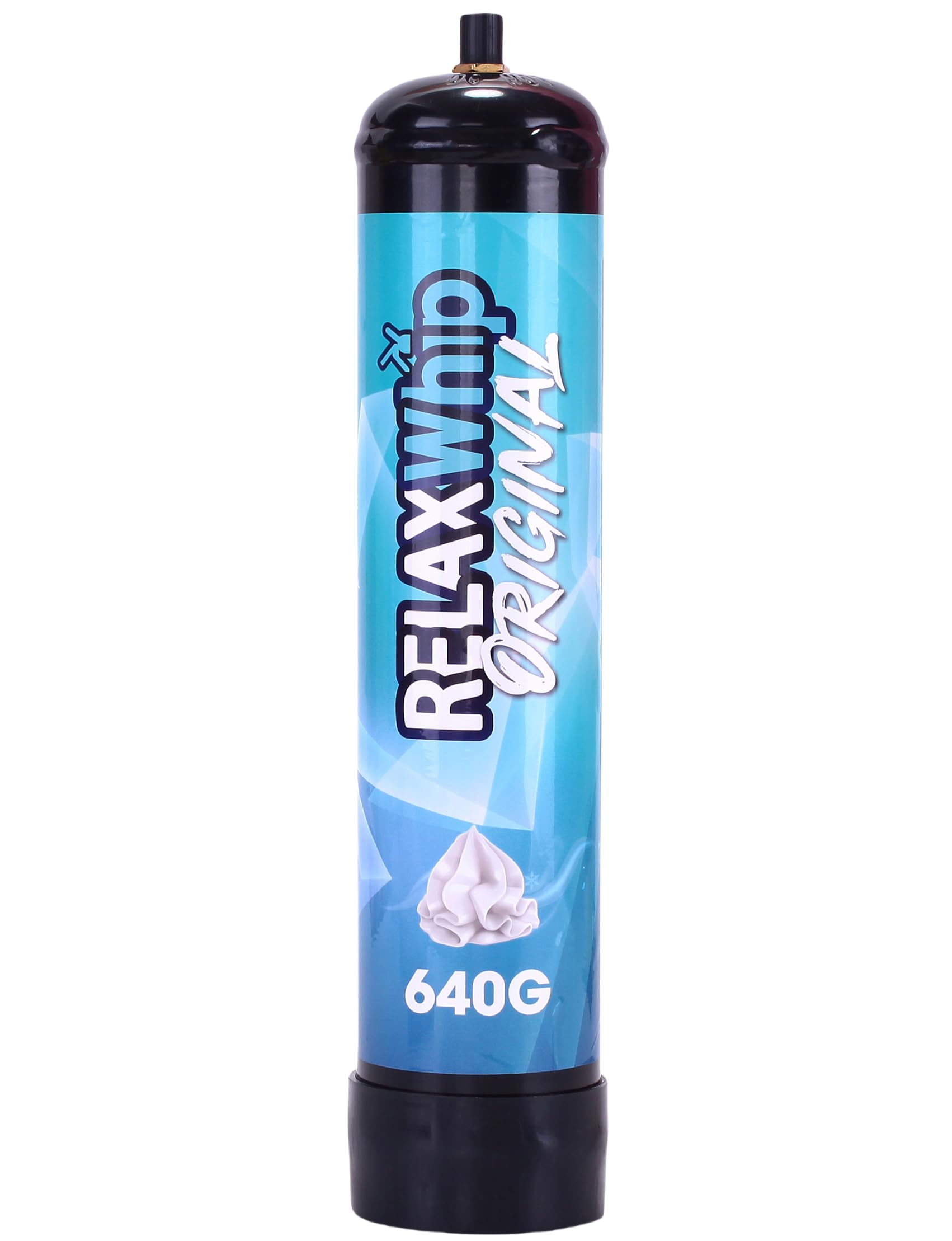 3-Pack Nitrous Oxide Chargers 1L / 640g Each - For Whipped Cream Dispensers, Food Grade N2O Cartridges